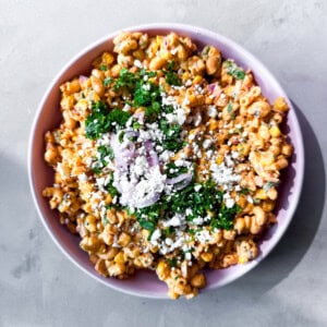 Finished elote pasta salad.