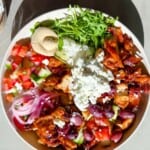 Harissa Honey Chicken Bowls pinterest.