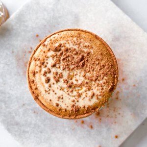 Espresso martini mocktail.